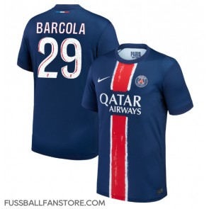 Paris Saint-Germain Bradley Barcola #29 Replik Heimtrikot 2024-25 Kurzarm